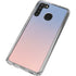 Rose Quartz & Serenity Ombre Galaxy A21 Clear Case