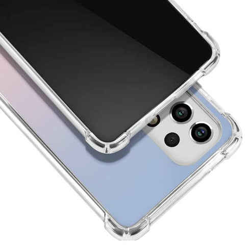 Rose Quartz & Serenity Ombre Galaxy A53 5G Clear Case
