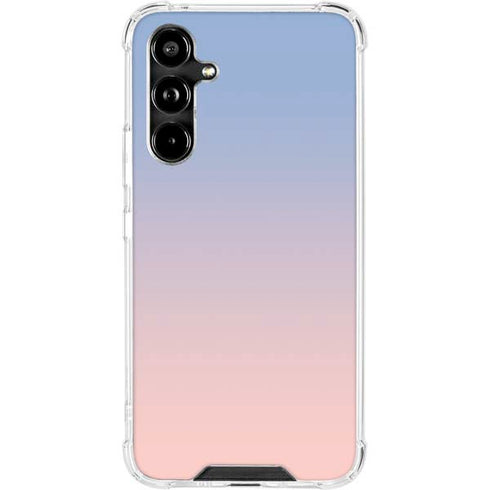 Rose Quartz & Serenity Ombre Galaxy A54 5G Clear Case