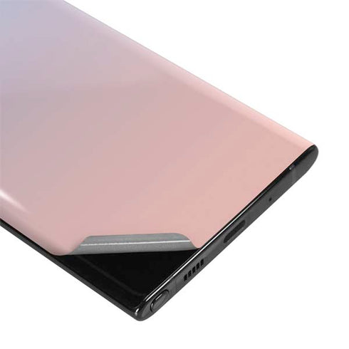 Rose Quartz & Serenity Ombre Galaxy Note 10 Skin