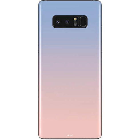 Rose Quartz & Serenity Ombre Galaxy Note 8 Skin