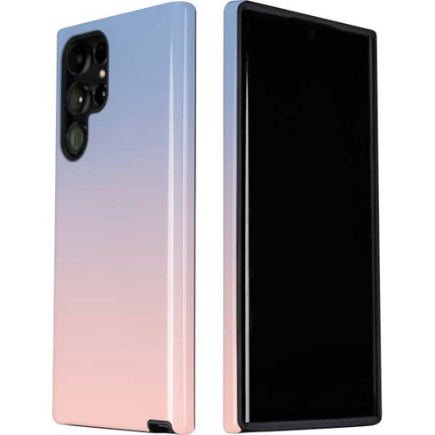 Rose Quartz & Serenity Ombre Galaxy S22 Ultra Pro Case