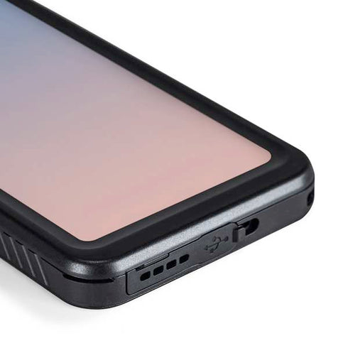 Rose Quartz & Serenity Ombre Galaxy S23 Waterproof Case