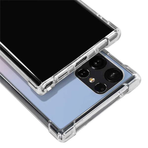 Rose Quartz & Serenity Ombre Galaxy S24 Ultra Clear Case