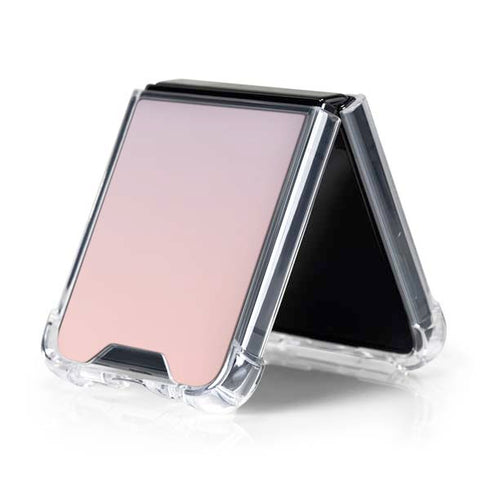 Rose Quartz & Serenity Ombre Galaxy Z Flip5 5G Clear Case