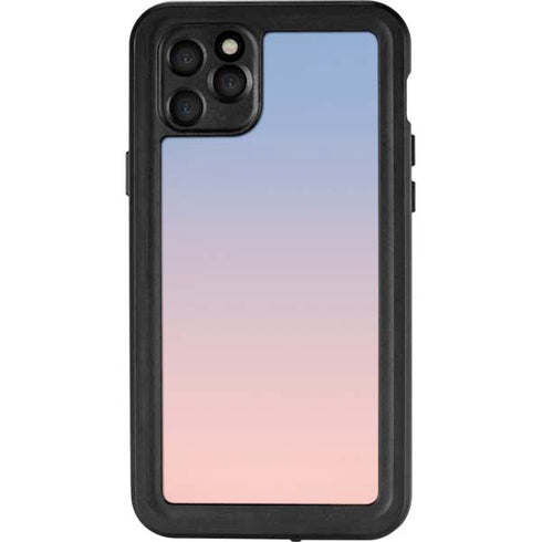 Rose Quartz & Serenity Ombre iPhone 11 Pro Max Waterproof Case