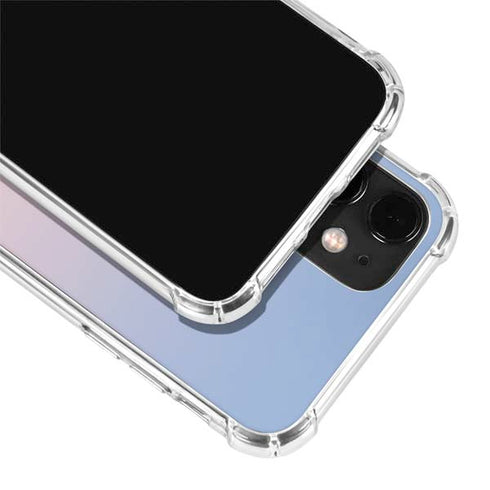 Rose Quartz & Serenity Ombre iPhone 12 Clear Case