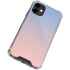 Rose Quartz & Serenity Ombre iPhone 12 Clear Case