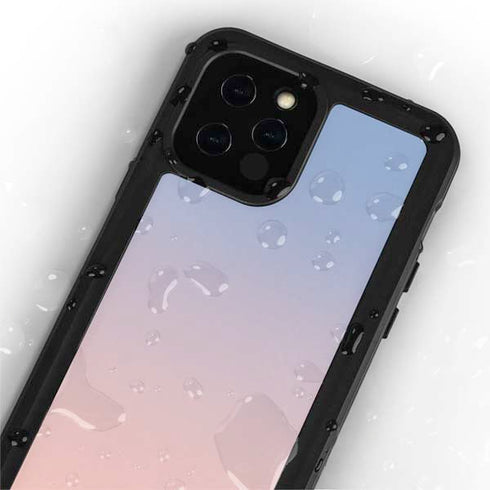 Rose Quartz & Serenity Ombre iPhone 12 Pro Waterproof Case