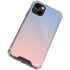 Rose Quartz & Serenity Ombre iPhone 14 Clear Case