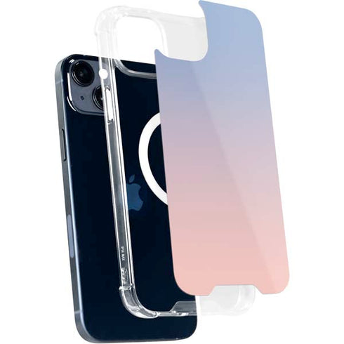 Rose Quartz & Serenity Ombre iPhone 14 Plus MagSafe Case