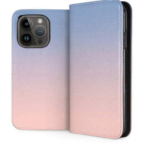 Rose Quartz & Serenity Ombre iPhone 14 Pro Folio Case