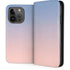 Rose Quartz & Serenity Ombre iPhone 15 Pro Folio Case