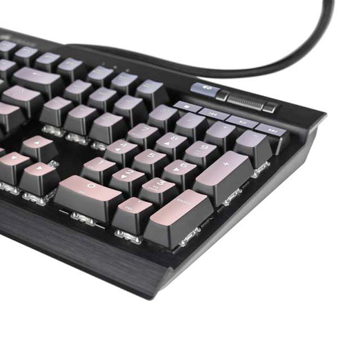 Rose Quartz & Serenity Ombre K95 RGB PLATINUM Mechanical Gaming Keyboard Skin