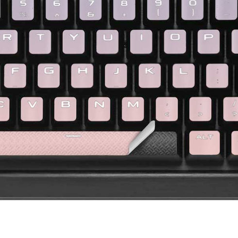 Rose Quartz & Serenity Ombre K95 RGB PLATINUM Mechanical Gaming Keyboard Skin