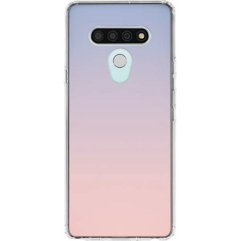 Rose Quartz & Serenity Ombre LG Stylo 6 Clear Case