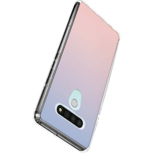 Rose Quartz & Serenity Ombre LG Stylo 6 Clear Case