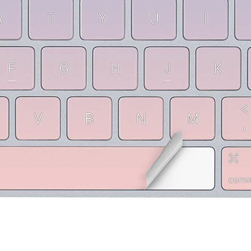 Rose Quartz & Serenity Ombre Magic Keyboard Skin