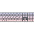 Rose Quartz & Serenity Ombre Magic Keyboard with Numeric Keypad Skin
