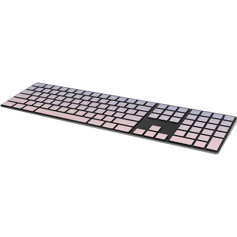 Rose Quartz & Serenity Ombre Magic Keyboard with Numeric Keypad Skin