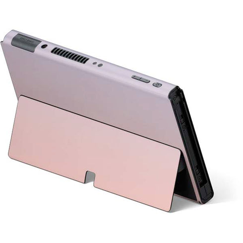 Rose Quartz & Serenity Ombre Nintendo Switch OLED (2021) Skin