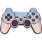 Rose Quartz & Serenity Ombre PS3 Dual Shock wireless controller Skin