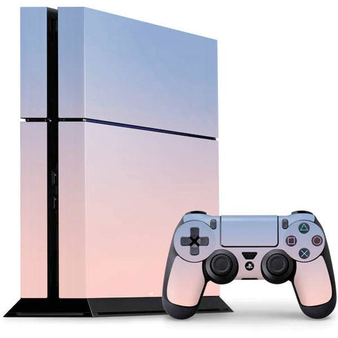 Rose Quartz & Serenity Ombre PS4 Console and Controller Bundle Skin