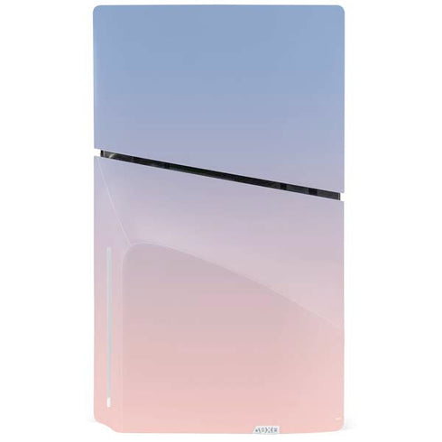 Rose Quartz & Serenity Ombre PS5 Slim Disk Console Skin