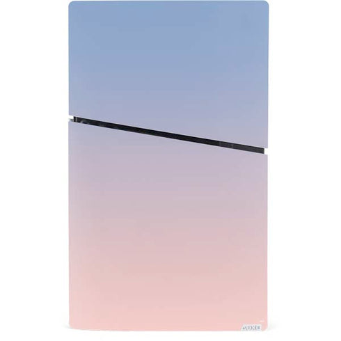 Rose Quartz & Serenity Ombre PS5 Slim Digital Edition Bundle Skin