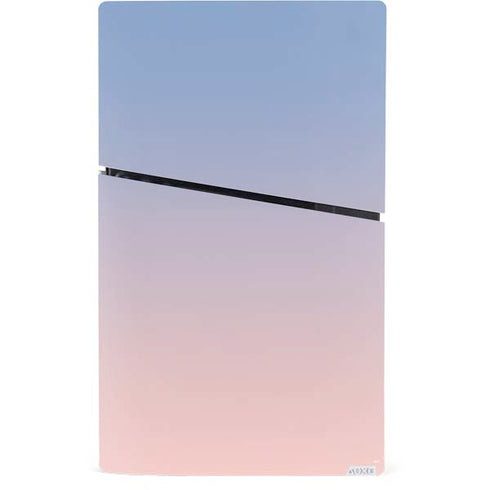 Rose Quartz & Serenity Ombre PS5 Slim Digital Edition Console Skin