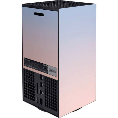 Rose Quartz & Serenity Ombre Xbox Series X Console Skin
