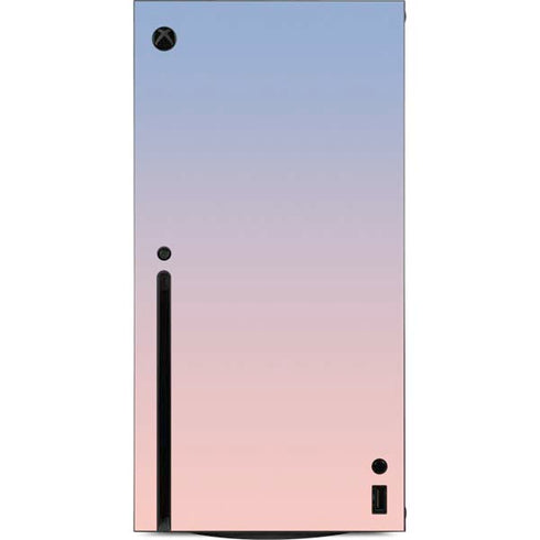 Rose Quartz & Serenity Ombre Xbox Series X Console Skin