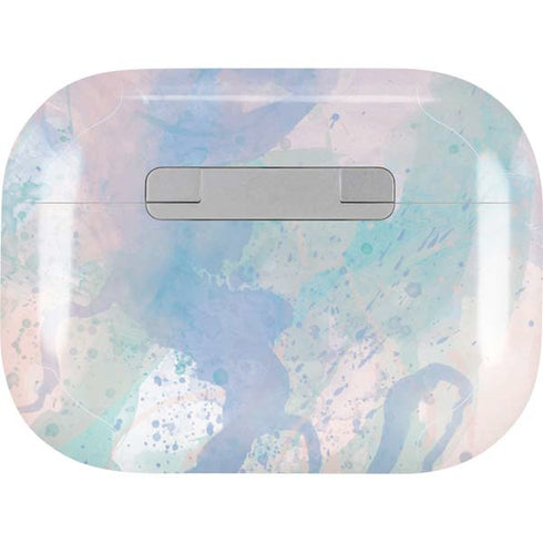 Rose Quartz & Serenity Splatter AirPods Pro 2nd Gen Skin