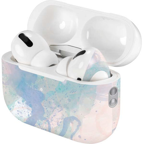 Rose Quartz & Serenity Splatter AirPods Pro 2nd Gen Skin