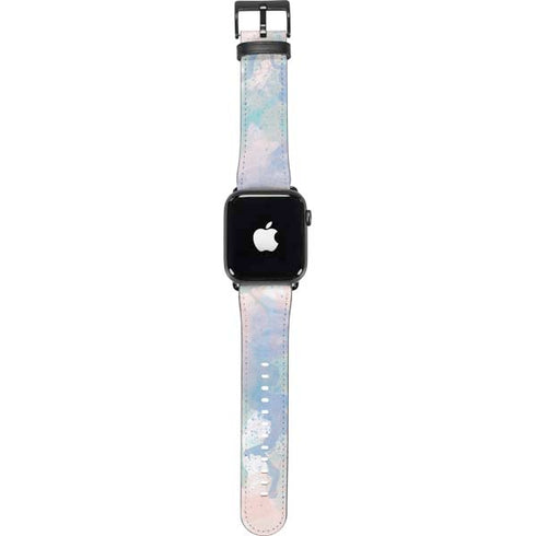 Rose Quartz & Serenity Splatter Apple Watch Band 42-44mm