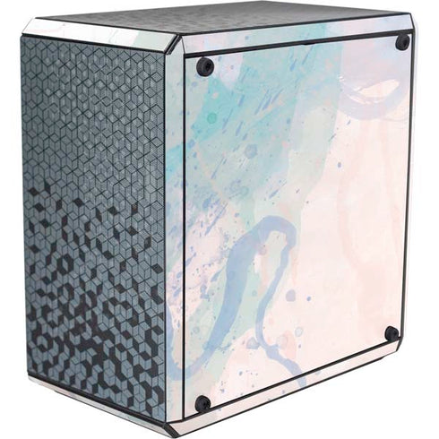 Rose Quartz & Serenity Splatter Cooler Master MasterBox Q300L Mini Tower Skin