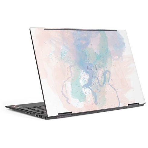 Rose Quartz & Serenity Splatter HP Envy Skin
