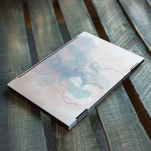 Rose Quartz & Serenity Splatter HP Envy Skin