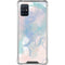Rose Quartz & Serenity Splatter Galaxy A51 5G Clear Case