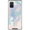 Rose Quartz & Serenity Splatter Galaxy A71 5G Clear Case