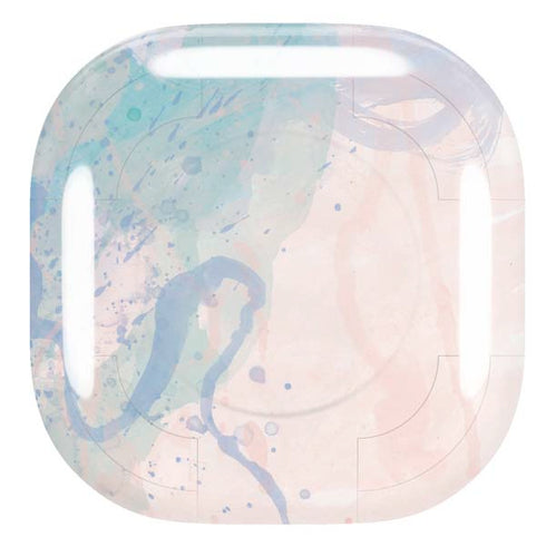 Rose Quartz & Serenity Splatter Galaxy Buds Pro Skin