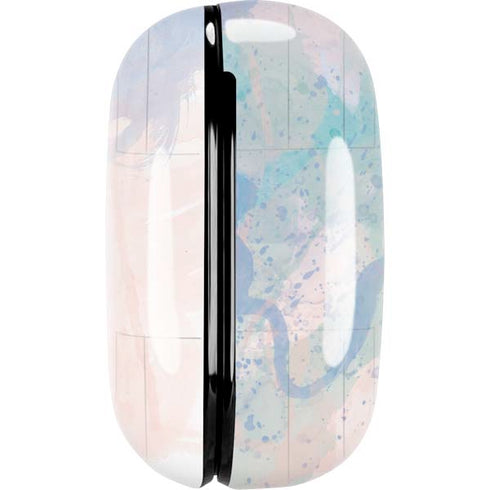 Rose Quartz & Serenity Splatter Galaxy Buds Pro Skin