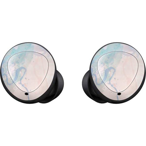 Rose Quartz & Serenity Splatter Galaxy Buds Skin
