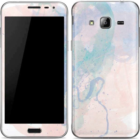 Rose Quartz & Serenity Splatter Galaxy J3 Skin