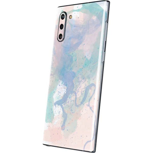Rose Quartz & Serenity Splatter Galaxy Note 10 Skin