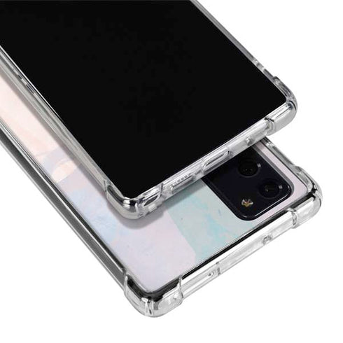 Rose Quartz & Serenity Splatter Galaxy Note20 5G Clear Case