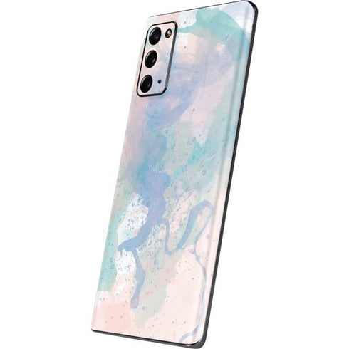 Rose Quartz & Serenity Splatter Galaxy Note20 5G Skin