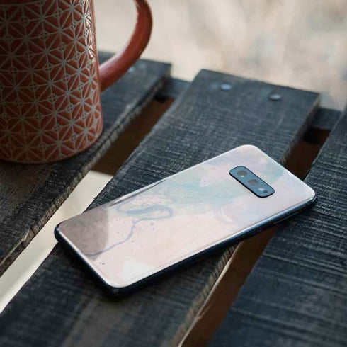 Rose Quartz & Serenity Splatter Galaxy S10e Skin
