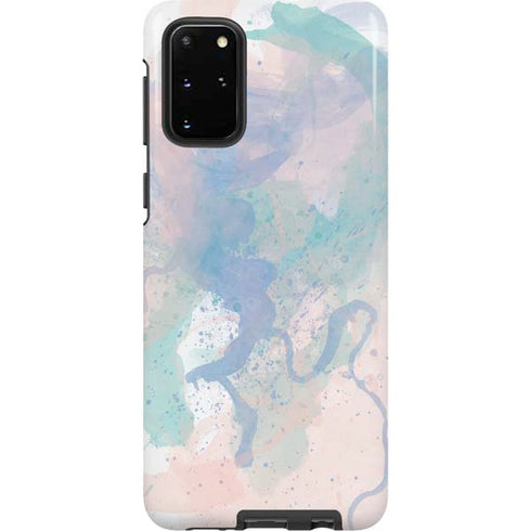 Rose Quartz & Serenity Splatter Galaxy S20 Plus Pro Case