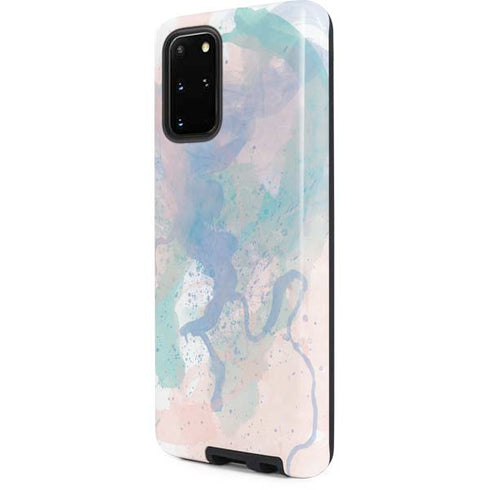 Rose Quartz & Serenity Splatter Galaxy S20 Plus Pro Case